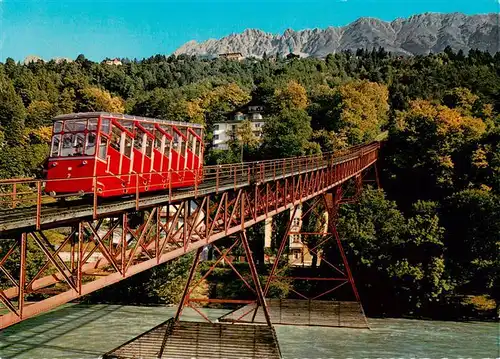 AK / Ansichtskarte 73953388 Zahnradbahn_Rack_Railway-- Alpenzentrum Innsbruck Tirol Hungerburgbahn Nordkette