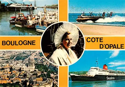 AK / Ansichtskarte 73953408 Dampfer_Oceanliner La Cote D´Opale Boulogne Sur Mer 