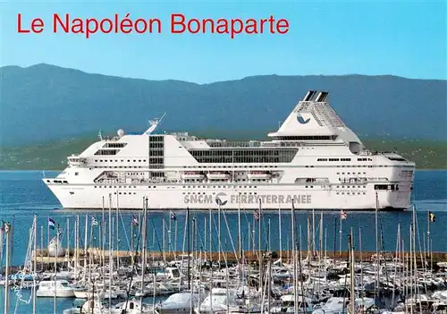 AK / Ansichtskarte 73953416 Faehre_Ferry_Bac_Traghetto Napoleon BonaparteSNCM FIRRYTERRANEE