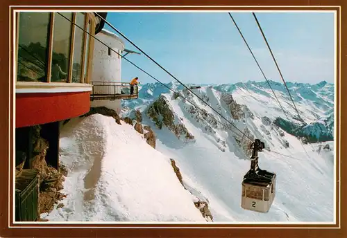 AK / Ansichtskarte  Seilbahn_Cable-Car_Telepherique St. Anton St. Christoph Vallugabahn 