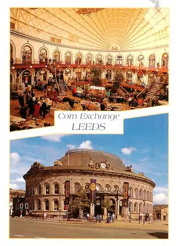 AK / Ansichtskarte  Leeds__West_Yorkshire_UK Corn Exchange Handelssaal