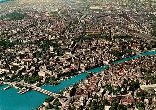 AK / Ansichtskarte  ZueRICH__ZH Fliegeraufnahme