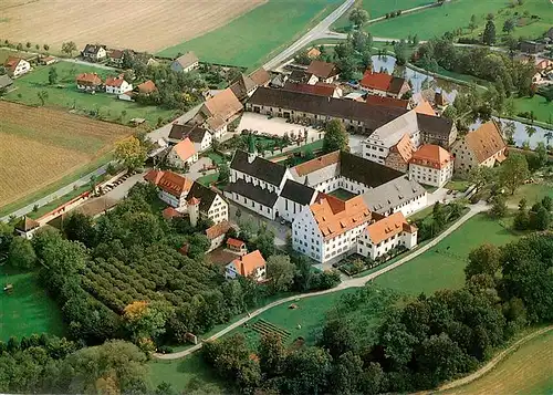 AK / Ansichtskarte  Heiligkreuztal Ehem Zisterzienserkloster Fliegeraufnahme