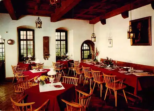 AK / Ansichtskarte  Hammelburg Hotel Schloss Saaleck mit Gutsschenke und Weinrestaurant