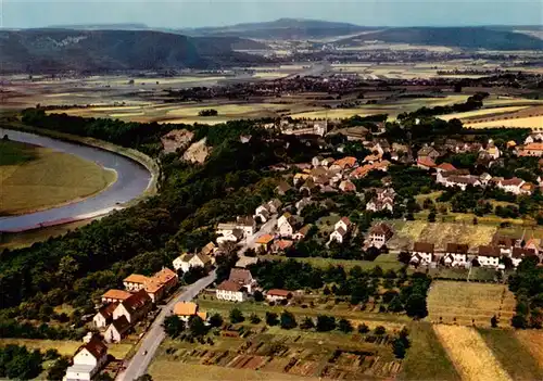 AK / Ansichtskarte  Fuerstenberg__Weser Fliegeraufnahme