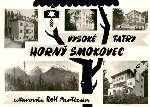 AK / Ansichtskarte 73953576 Horny_Smokovec_Vysoke_Tatry_SK Zotavovna ROH Partizan