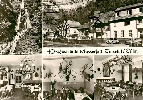 AK / Ansichtskarte  Trusetal HO Gaststaette Wasserfall