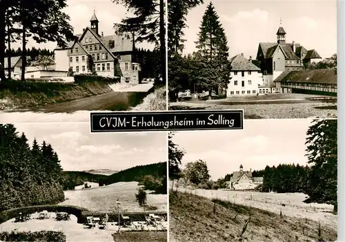 AK / Ansichtskarte 73953597 Dassel_Solling CVJM Erholungsheim im Solling Landschaftspanorama