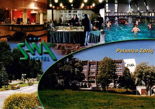 AK / Ansichtskarte 73953633 Polanica-Zdroj_Bad_Altheide_PL Hotel Sana Centrum Rekracyjno Restaurant Hallenbad