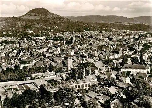 AK / Ansichtskarte 73953672 Reutlingen_BW Panorama Altstadt mit Achalm