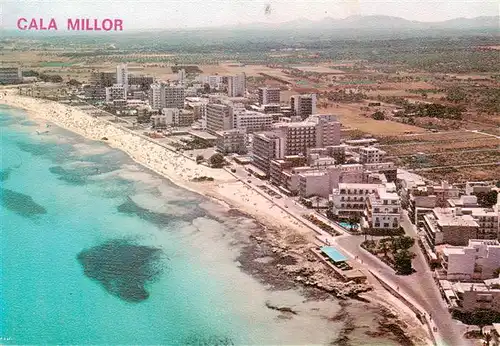 AK / Ansichtskarte  Cala_Millor_Mallorca Fliegeraufnahme