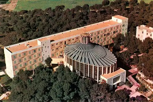 AK / Ansichtskarte  Bogota__Colombia Vista aérea Iglesia Nuestra Senora de los Angeles La Porciúncula