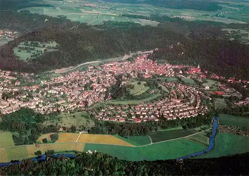 AK / Ansichtskarte 73953765 Blaubeuren Fliegeraufnahme