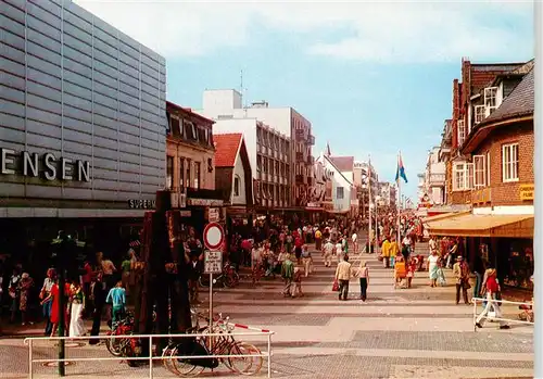 AK / Ansichtskarte  Westerland_Sylt Fussgaengerzone Friedrichstrasse