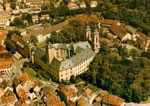 AK / Ansichtskarte  BAD_MERGENTHEIM Schloss Fliegeraufnahme