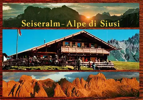 AK / Ansichtskarte 73953836 Seiseralm_Alpe_di_Siusi_Trentino_IT Laurinhuette