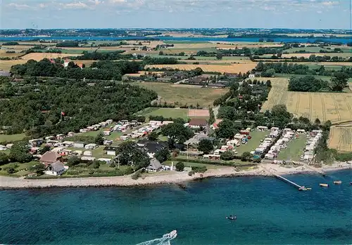 AK / Ansichtskarte  Sydals Sonderby Strand Camping und Feriencenter Fliegeraufnahme 