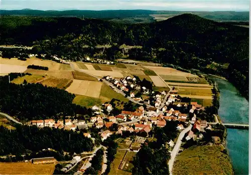 AK / Ansichtskarte  Hemfurth-Edersee_Edertal Fliegeraufnahme