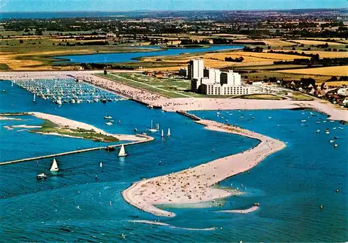 AK / Ansichtskarte  Wendtorf Marina Wendtorf Fliegeraufnahme mit Hafen