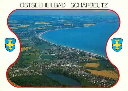 AK / Ansichtskarte  Scharbeutz_Ostseebad Fliegeraufnahme