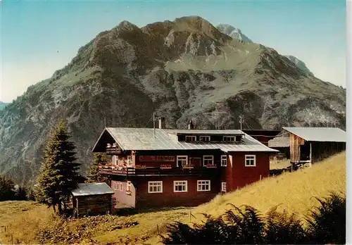 AK / Ansichtskarte  Mittelberg_Kleinwalsertal_AT Alpengaststaette Buehlalpe