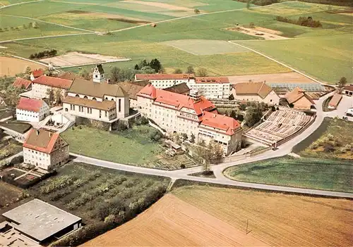 AK / Ansichtskarte  Reute_Bad_Waldsee Wallfahrtskirche und Kirche Reute