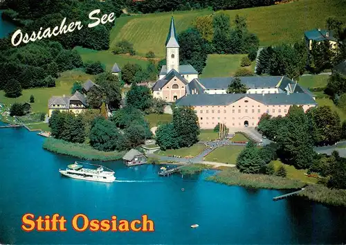 AK / Ansichtskarte 73953987 Ossiach_Ossiachersee_Kaernten_AT Stift ehemaliges Benedektinerstift 11. Jhdt. am Ossiacher See