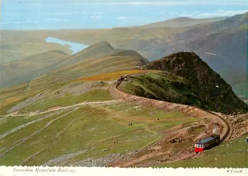 AK / Ansichtskarte  Zahnradbahn_Rack_Railway-- Snowdon Mountain Railway