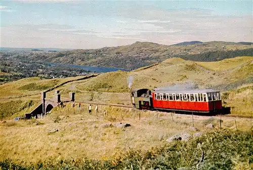 AK / Ansichtskarte  Eisenbahn_Railway_Chemin_de_Fer Snowdon Mountain Railway 