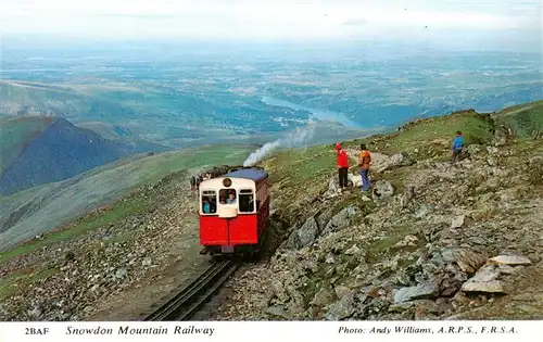 AK / Ansichtskarte 73954059 Zahnradbahn_Rack_Railway-- 2BAF Snowqdon Mountain Railway