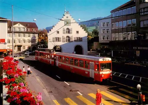 AK / Ansichtskarte 73954067 Strassenbahn_Tramway-- St.Gallen am Bohl