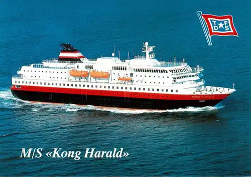 AK / Ansichtskarte 73954082 Dampfer_Oceanliner M/S Kong Harald 