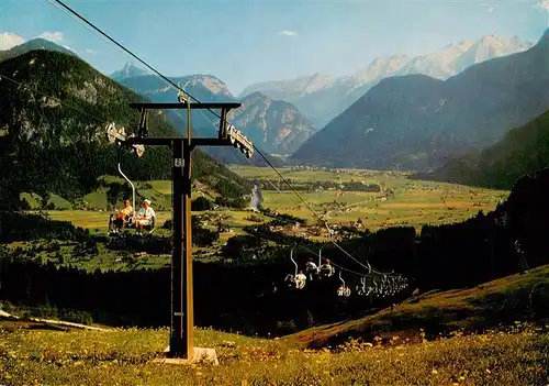 AK / Ansichtskarte  Sessellift_Chairlift_Telesiege Lofer Salzburg Loderbichl Sonneggbahn