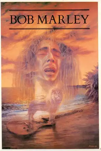 AK / Ansichtskarte  Musikanten Bob Marley 