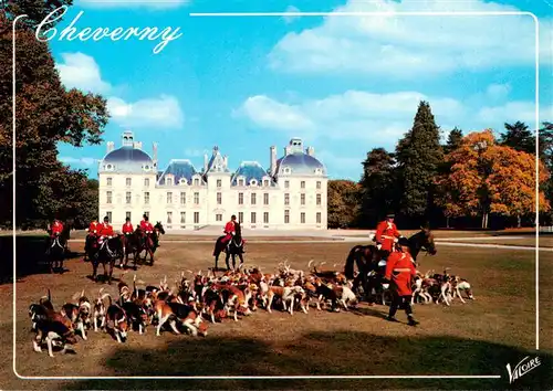 AK / Ansichtskarte  Jagd_Chasse_Hunting Cheverny Merveilles Loire Valoire