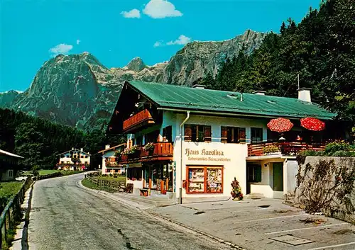 AK / Ansichtskarte  Ramsau__Berchtesgaden Haus Karolina