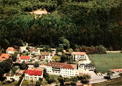 AK / Ansichtskarte  Reinhardshausen_Bad_Wildungen Waldsanatorium Fliegeraufnahme