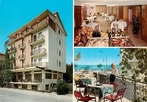 AK / Ansichtskarte 73954172 San_Benedetto_del_Tronto_Marche_IT Hotel Hawai Gastraum Terrasse