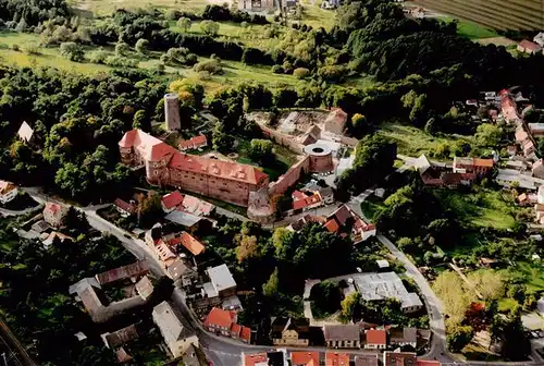 AK / Ansichtskarte  Belzig_Bad Burg Eisenhardt Fliegeraufnahme 