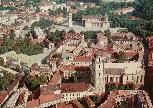 AK / Ansichtskarte  Vilnius_Lithuania Senamiescio panorama Fliegeraufnahme