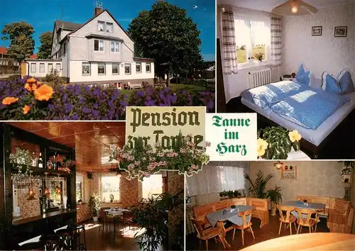 AK / Ansichtskarte 73954218 Tanne_Harz Pension zur Tanne Gastraeume Zimmer