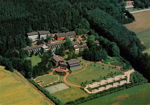 AK / Ansichtskarte  Bad_Muender Wilhelm Gefeller Schule der IG Chemie Papier Keramik Fliegeraufnahme