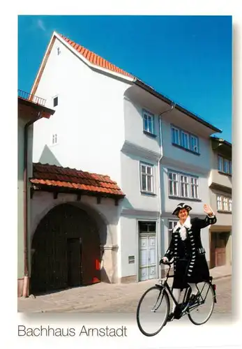 AK / Ansichtskarte 73954272 Arnstadt_Ilm 45 Jahre Wohnhaus der Familie Bach