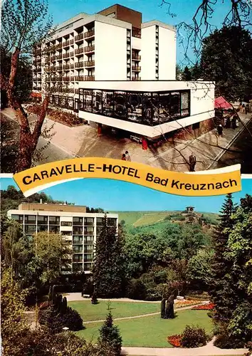 AK / Ansichtskarte 73954282 BAD_KREUZNACH Caravelle Hotel Parkanlagen