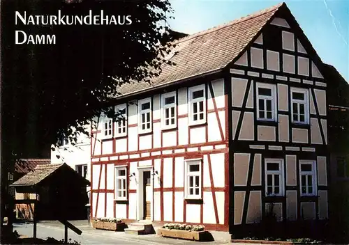 AK / Ansichtskarte  Damm_Gladenbach Naturkundehaus Fachwerkhaus