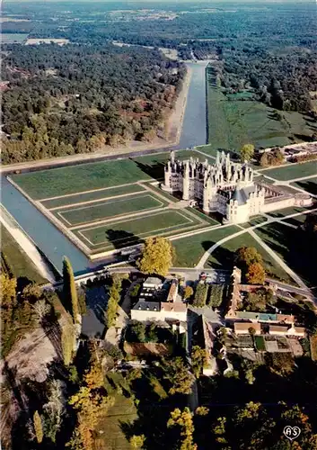 AK / Ansichtskarte  Chambord_Blois_41_Loir-et-Cher Le plus vaste des Châteaux de la Loire vue aérienne