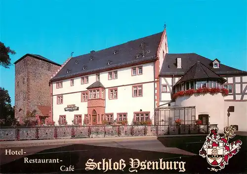 AK / Ansichtskarte 73954297 Staden_Florstadt_Hessen Hotel Restaurant Café Schloss Ysenburg