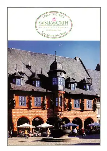 AK / Ansichtskarte  GOSLAR Kaiserworth Hotel Restaurant