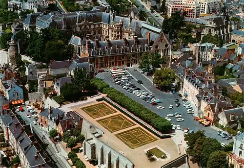 AK / Ansichtskarte  Blois_41 Place du Château Eglise Saint Vincent vue aérienne