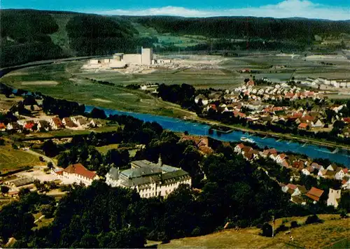 AK / Ansichtskarte  Beverungen Panorama Herstelle Wuergassen Kraftwerk